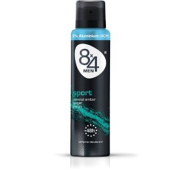 8X4 Deo Sprey Sport 150 Ml Erkek