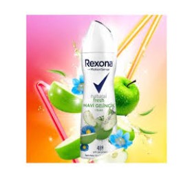 Rexona Kadın Deodorant Natural Fresh Mavi Gelincik & Elma 150 ml