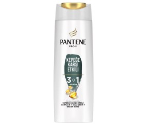 Pantene Şampuan 3'ü 1 Arada Kepeğe Karşı 350 ml